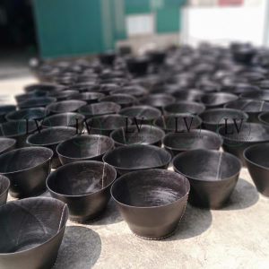 Handmade recycled rubber planter basket from Vietnam B2B