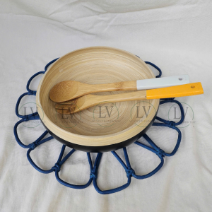 Boho style rattan placemat for party tableware made in Vietnam