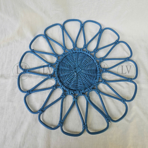 Boho style rattan placemat for party tableware made in Vietnam