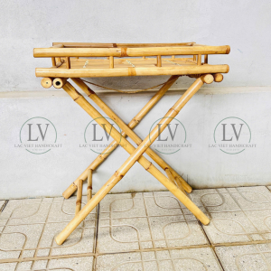 Eco-friendly foldable bamboo outdoor table from Vietnam