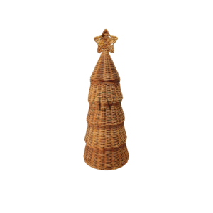 Rattan Christmas tree