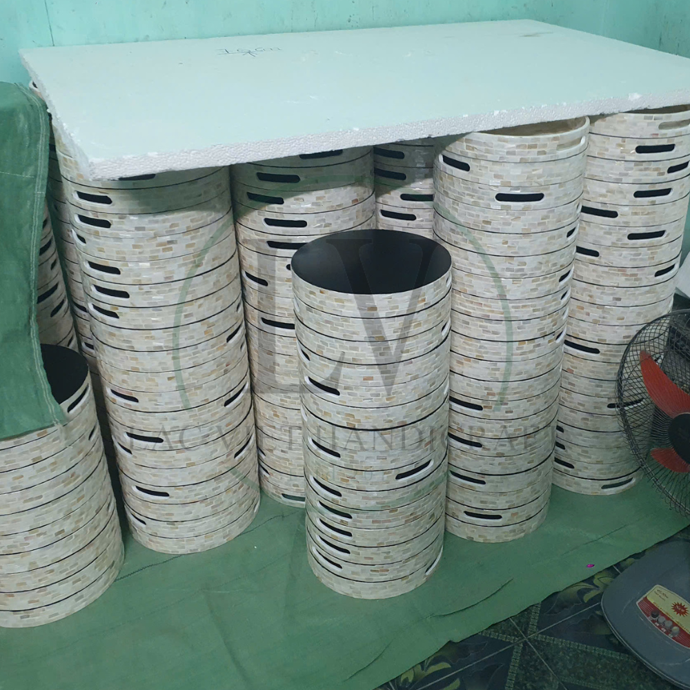 mother-of-pearl-round-serving-tray-for-coffee-table-from-vietnam-factory-6 Mother of Pearl Round Ottoman Tray