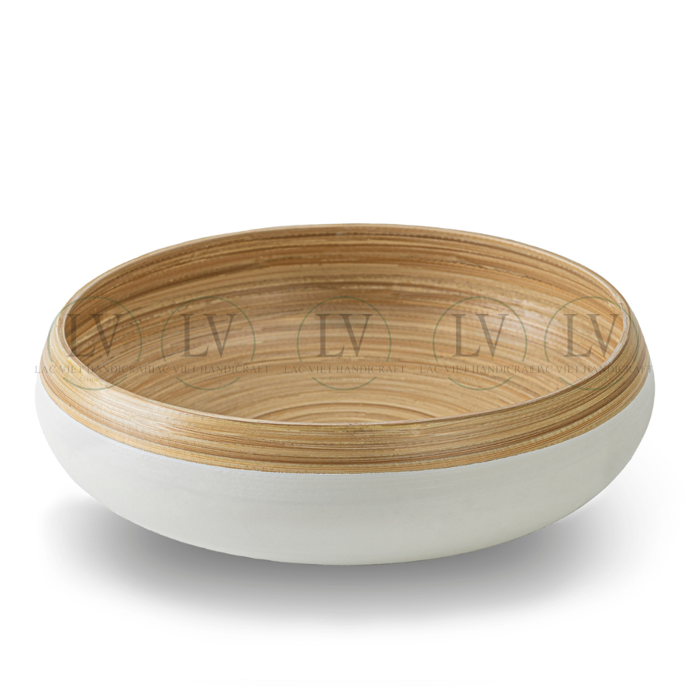 modern-design-spun-bamboo-serving-bowl-for-salad-fruits-from-vietnam-4 Spun Bamboo Serving Bowl for Salad